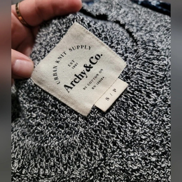 ✨️4/$20. Archy & Co By Cotton On Long Sleeve Marled Knit Pullover, S - Picture 7 of 8